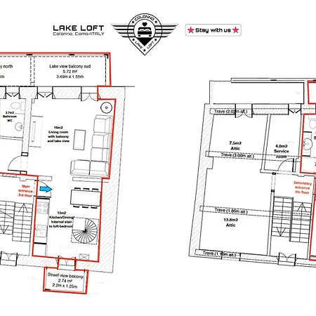 Loft Apartman Colonno